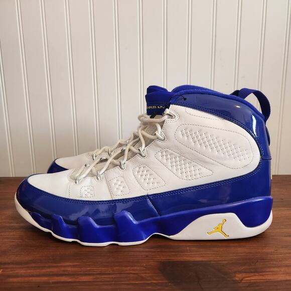RB PE Kobe Bryant Lakers Men's Size 15‎ Jordan Retro 9 Pre-owned Great Condition - Picture 3 of 9